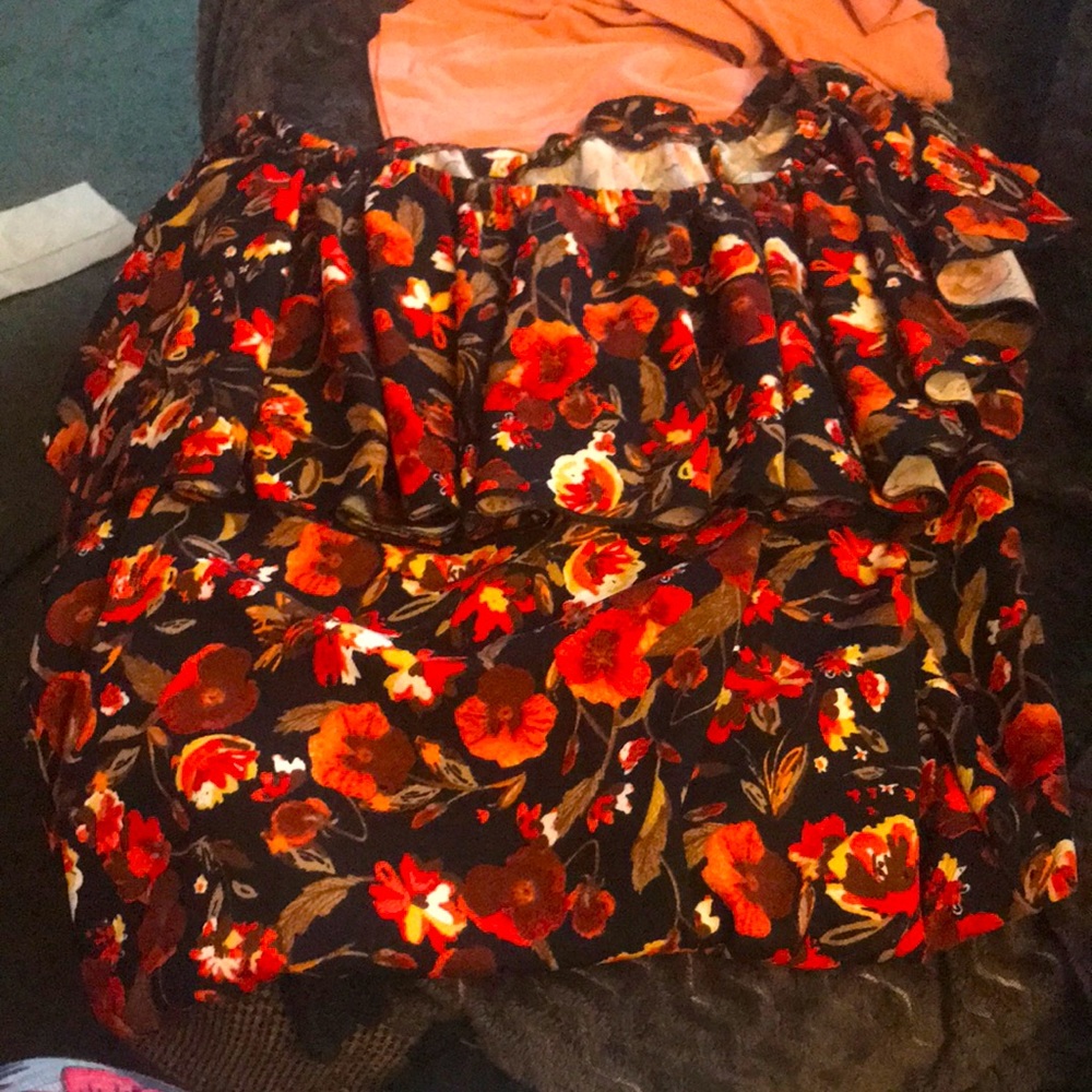 Fit and flare tea length dress!